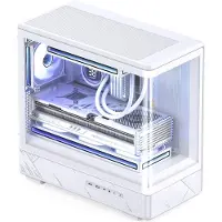 Jonsbo Mini-tower PC-behuizing, Behuizing, Gaming-behuizing Wit