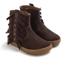Gioseppo enkelboots - donkerbruin Meisjes Textiel - maat 28