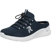 Rieker dames sabot blauw