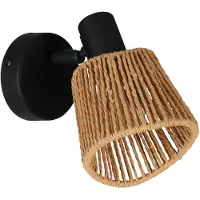 Eglo Rotan wandlampje Keelby enkel