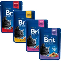 Brit Premium Cat Pouches - Adult
