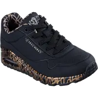 SKECHERS Sneakers laag 'Uno-Loving Love' brokaat / zwart