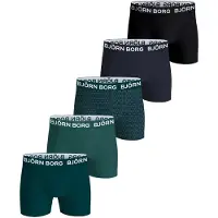 Björn Borg Cotton Stretch Boxershorts Heren (5-pack) M