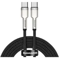 Baseus Cafule Series USB-C naar USB-C Kabel Metaal 100W 2m Zwart