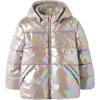 Name It Kids Shiny Gewatteerde Jas 152 EU Meisjes