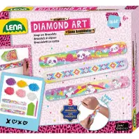 Lena 42726, Diamantverfset voor kinderen, geschikt voor kinderen vanaf 6 jaar, meerkleurig