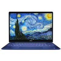 MSI Touchscreen Laptop Prestige 14 Flip AI+ Vincent van Gogh Edition 262FRN 14" Intel Core Ultra X9 32 GB RAM 1 TB SSD De sterrenhemel - Franse Azerty