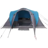 vidaXL Koepeltent 6-persoons waterdicht blauw