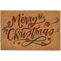 Mica Decorations Kerst deurmat | | 60 x 40 cm (Merry Christmas)