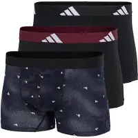 Adidas Lange onderbroek ' Active Flex Cotton ' nachtblauw / zwart