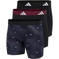 Adidas Lange onderbroek ' Active Flex Cotton ' nachtblauw / zwart
