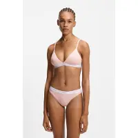 HUGO BH lichtgrijs / rosa / wit