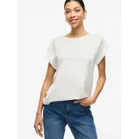 Vila Shirt 'Elleette' natuurwit
