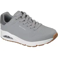 SKECHERS Sneakers laag 'UNO - SUITED ON AIR' lichtgrijs