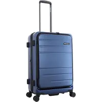 Discovery - Patrol | Harde Koffer / Trolley / Reiskoffer - (67cm) Medium - Blauw - Blauw / Medium