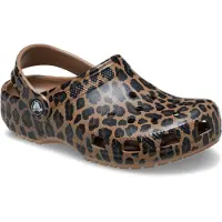 Crocs Open schoenen 'Classic' bruin / roestbruin / zwart