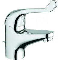 GROHE veiligheidsmengkraan met batterij, model Euroeco Special, artikelnummer 32788, afvoergat, chroom, artikelnummer 32788000