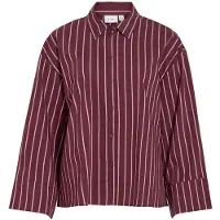 Vila Blouse 'VISTELORA' bordeaux