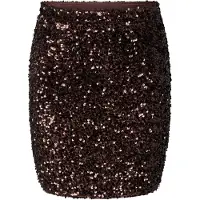 Pieces Rok 'PCKAMMY' chocoladebruin