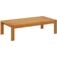 vidaXL Tuintafel 100x50x27 cm massief acaciahout