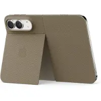 Apple Folio met standaard voor de iPhone Duo - Taupe