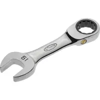 Vigor V2833 Steek-ringratelsleutel Sleutelbreedte (metrisch) 19 mm