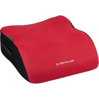Dunlop Stoelverhoger/autozitje voor kinderen - rood - 15 x 31 x 39 cm - kunststof - Autostoeltjes