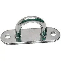 Osculati Stainless Steel Flat Plate Ring 36x100 Mm 10 Units Zilver