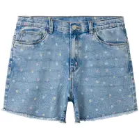 Name it Jeans 'NKFRose' blauw / blauw denim / pasteelgeel / mintgroen