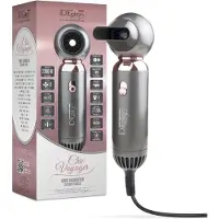 Italian Design Chic Voyager Haardroger | zilver