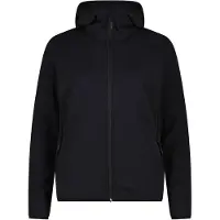 CMP - Women's Jacket Fix Hood 36E1946 - Merinovest 46, zwart