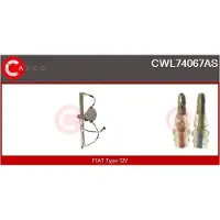 Casco CWL74067AS Raammechanisme