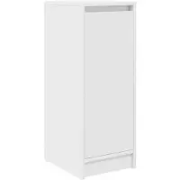 vidaXL Schoenenkast 29,5x34x76 cm bewerkt hout wit