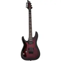 Schecter Omen Elite 6 Black Cherry Burst LH linkshandige elektrische gitaar
