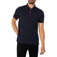 Gant Shirt navy / rood