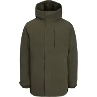Jack & Jones Winterparka 'JJEKeen' donkergroen