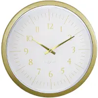 Nextime - 3333WI - Wandklok - Unisex