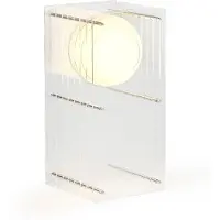 Bang Lớp Small Rectangle Tafellamp Clear acrylic