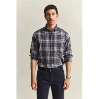 Gant Overhemd beige / navy / grijs / wit