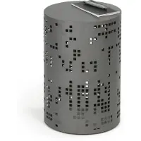 Bang Điểm Ottoman Medium | Raw steel
