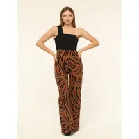 HOME STORE Jumpsuit ombergrijs / zwart