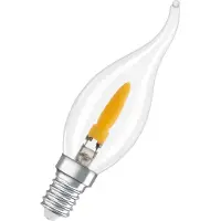 Osram LED lamp E14 | Kaars BA35 | Helder | 1800K | 1W