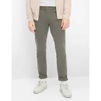 Brax Chuck Modern Fit Chino Groen - Olijfgroen, Motief