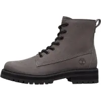 Timberland Heren Britton Drive leren laarzen grijs (46), Leer, Plat, Veters, Casual TB0A41CGEJV1