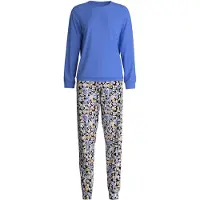 Calida Pyjama 'Flower Dreams' saffier