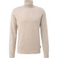 QS Trui beige gemêleerd