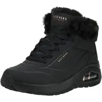 SKECHERS Uno Rugged Veterboots Zwart | Maat: 36