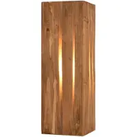 TRIO Houten wandlamp Karuni
