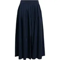 Object A-line Maxi Rok Dames Blauw 42