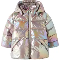 Name It Mini Winterjas 'NMFMolina' rosé